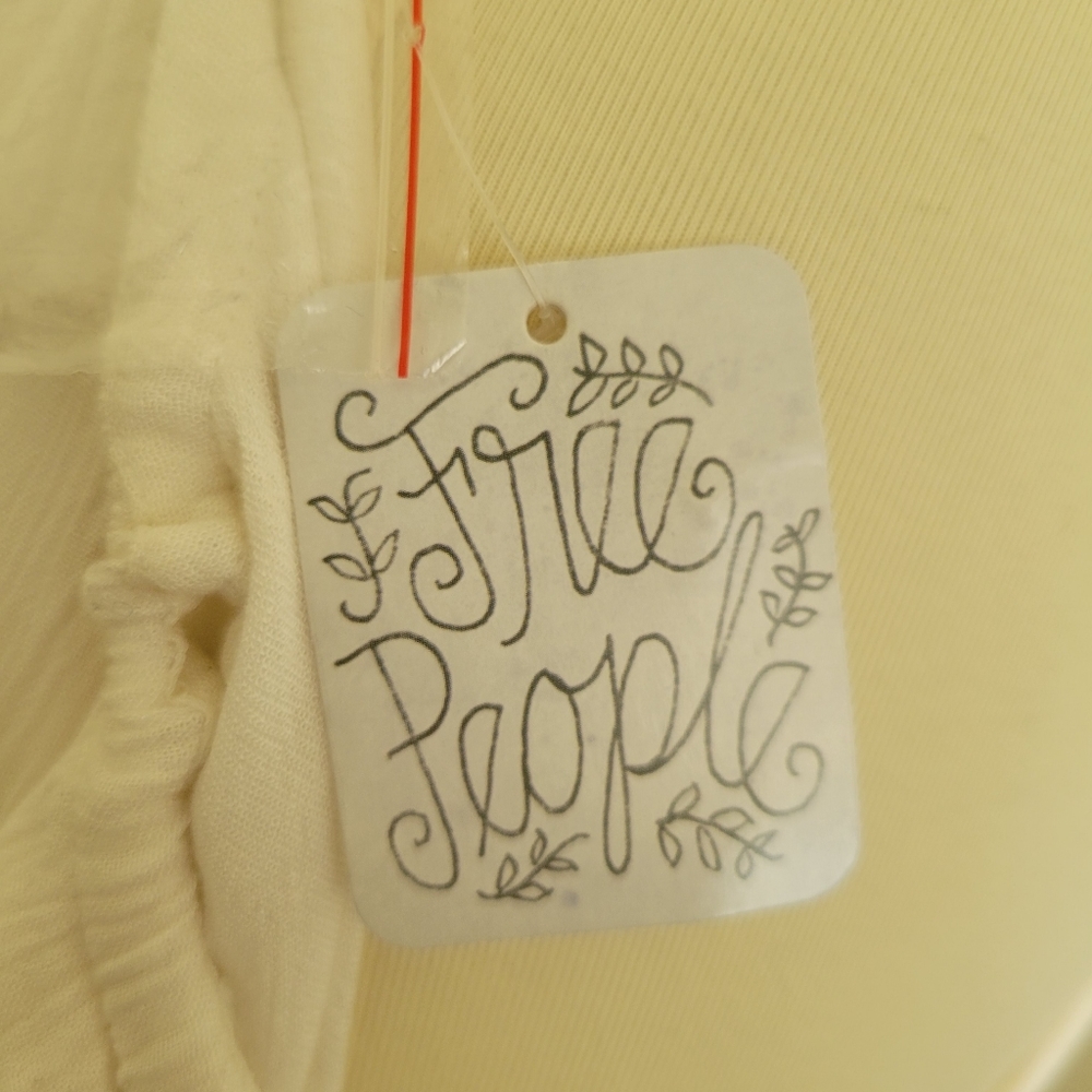 Free People white halter dress - Picture 8 of 12